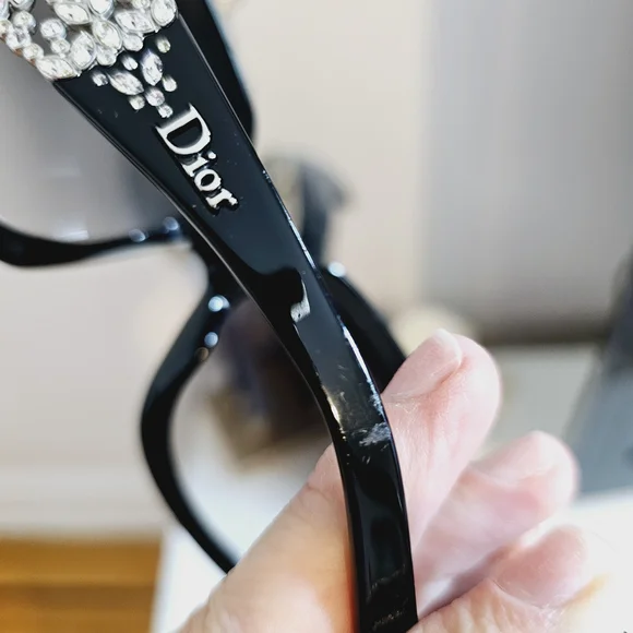 Christian Dior Delicacy Crystal Sunglasses Limited Edition 1059/3500 Rare Vintag - Picture 4 of 16